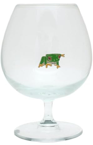 Tropical Frog Brandy Cognac Glass Gift 25 Oz Gift Boxed 701