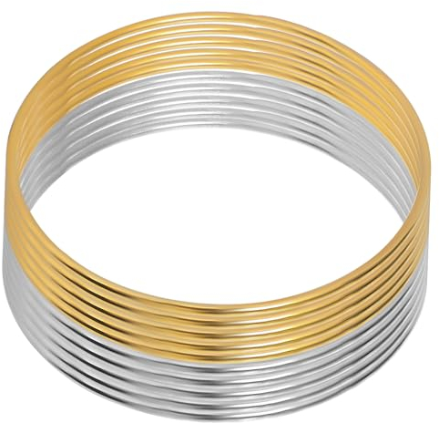 VILLCASE 10 Stück Metallringe Zum Basteln Traumfängerringe Eisenring 10cm Selbstgemacht Traumfänger Zubehör Für Wandbehänge Und Dekoration
