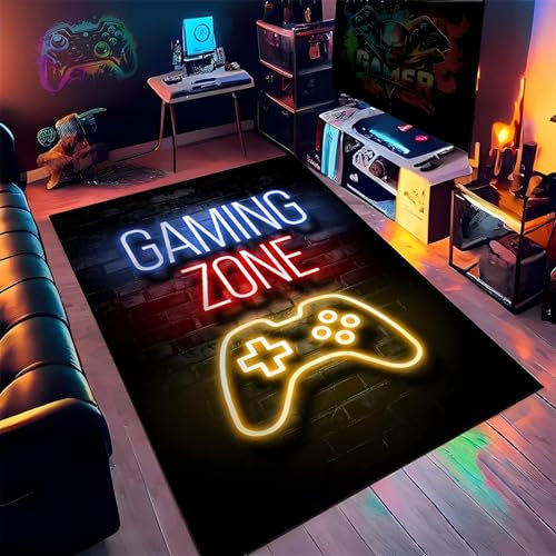 FloAPa Gaming Bürostuhl Unterlage Bodenschutzmatte Bürostuhl Anti|Silp Kratzfest Schreibtischstuhl Unterlage Teppich Für Parkett Und Hartböden,005,100 * 150CM