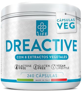 Drenante Diuretico Naturale 240 Capsule PiùLife, 8 Estratti Vegetali, Ananas Bromelina E Centella Asiatica, Betulla, Orthosiphon, Tarassaco, Pilosella, Cardo Mariano Depurativo, Asparago Detox