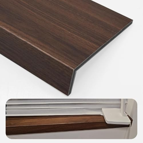 Davanzale per Finestra Rivestimento Moderni Profili in Legno per Davanzali, Protezioni Decorative per Davanzali di Balconi e Finestre per Camera da Letto, Copertura per Davanzali di Finestre per Inter