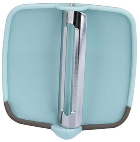 OKUMEYR Pelador De Dedos Profesional De Acero Inoxidable Para Frutas y Verduras Multifuncional Antideslizante Fácil De Usar Cocina