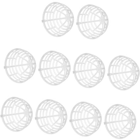 Gogogmee Elegante Tapa De Plantación De Helecho Cuerno De Alce 10 Piezas De Cubiertas De Plástico para Ventilación del Suelo Transpirable De Phalaenopsis