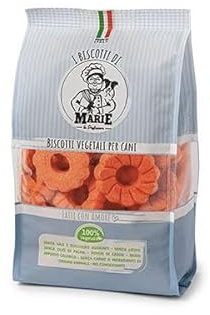 I Biscotti di Marie, Vegetali per Cani, Fiore alla Mela, 1kg, 100% Biologici, Senza Sale e Conservanti