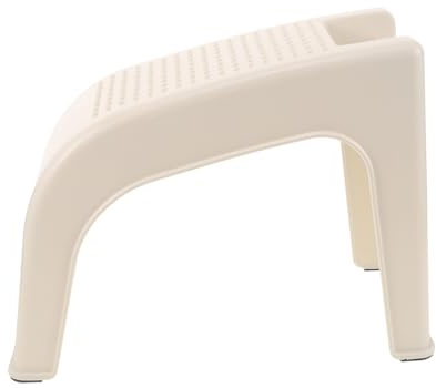 TOPPERFUN Fußhocker Aus Kunststoff Für Badezimmer Küche Und Schreibtisch rutschfeste Fußstütze Haltbarer Tritthocker Für Erwachsene