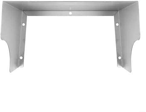 CYRENT Copertura per interruttore del campanello in acciaio inossidabile Protezione presa di sicurezza Copertura antipioggia Impermeabile Coperture di sicurezza per presa per uso esterno (205mm)