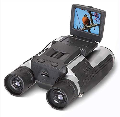 Binocolo con Fotocamera Digitale FHD da 2'', videocamera con videoregistratore 12x32 da 5 MP, telescopio con Display LCD