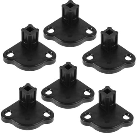 LOORGVEL 6 Stück Tragbare Zeltbodenhalterung Leichte Markisen-Unterbodenhalterung Für Outdoor Camping Zeltersatzteile Stabile Halterung Für Gras Sand Und Felsen Vielseitiges Zubehör