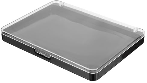 Palette de Fards à Paupières Vide Magnétique Noire en Acrylique | Plateau DIY pour Fard à Paupière, Format 1 Pièce, Rangement pour Blush et Rouge à Lèvres