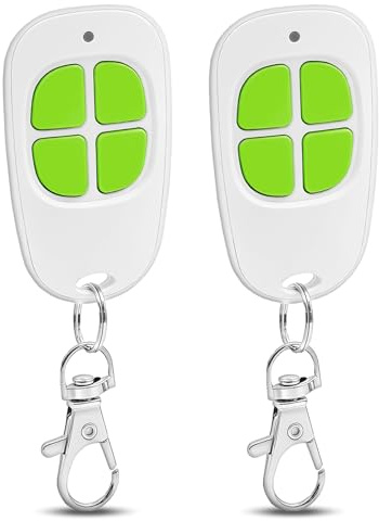 2PCS Télécommande Compatible avec S-C-S Sentinel, Telecommande Portail pour AAM0094 AAM0121 AAM0135 AAM0133 AAM0085, 4 Canaux