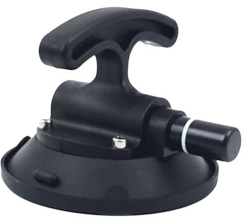 Extractor de abolladuras de coche – 12 cm con | Potente herramienta automotriz | Mango de extracción rápida y potente herramienta de reparación de abolladuras al vacío y herramienta extraíble