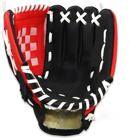 Baseballhandske tjocka baseballhandskar för vuxna, softballskyddshandskar, 12,5 tum, slitstarka, softball sportutrustning