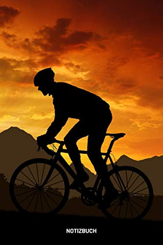 Notizbuch: Radfahrer Mountainbiker Radsportler Tagebuch / Journal für deine Notizen, Pläne, Gedanken, Aufgaben, Ziele, Erinnerungen und Ideen.