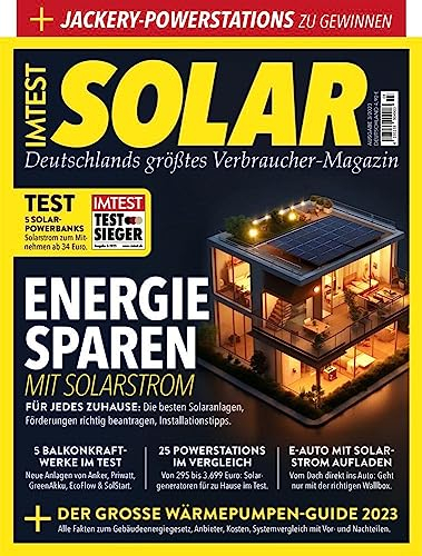 IMTEST SOLAR - Deutschlands größtes Verbraucher-Magazin: Das IMTEST Magazin No. 03/2023
