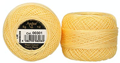 Anchor Perlgarn 12, 4596012-00301, Farbe:301, Stickgarne