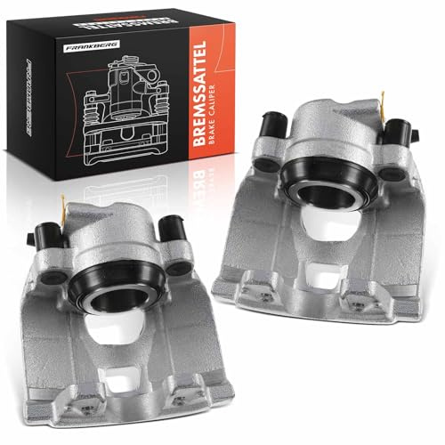 Frankberg 2x Bremssattel Bremszange Vorne Links Rechts Kompatibel mit A4 8K2 B8 A4 Allroad 8KH B8 A4 Avant 8K5 B8 A5 8T3 A5 Cabriolet 8F7 A5 Sportback 8TA Replace# 8K0615124C