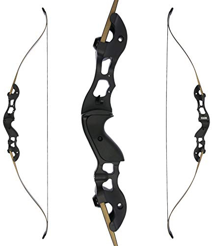 Drake Take Down Recurvebogen Black Raven 2.0 60 Zoll 30 – 60 lbs Rechtshand (45 lbs)
