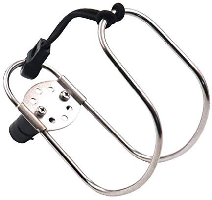 Support de bouée de sauvetage en acier inoxydable de qualité marine pour yacht, bateau