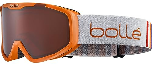 bollé, ROCKET Orange Matte, Rosy Bronze Cat 3, Occhiali da sci, Small, Unisex Bambini