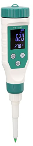 TOPINCN Digitaler PH-Temperaturtester, PH-Meter für Babynahrungsergänzungsmittel, Käse, Kosmetik, PH-Meter, Messen und Testen