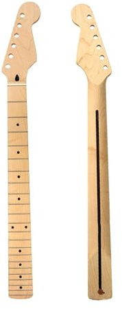 Gitarrenhals E-Gitarrenhals, 22. Bund, Ahorn-Griffbrett-Halskopf Für ST Strat Mit Hinterer Mittellinie