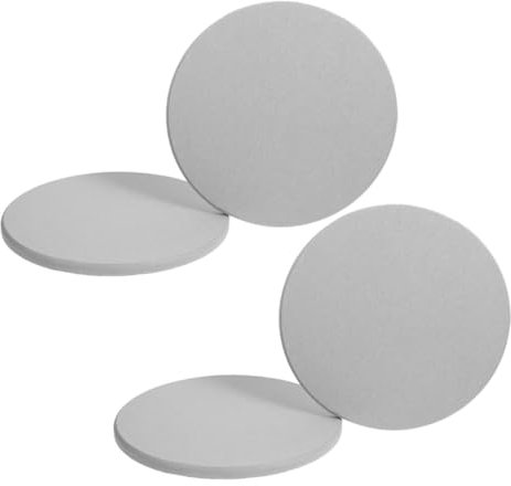 KONTONTY 4pièces Soucoupes Diatomite pour Plantes Plateaux Absorbants pour Pots De Fleurs pour Intérieur Et Extérieur du Sol Humidité