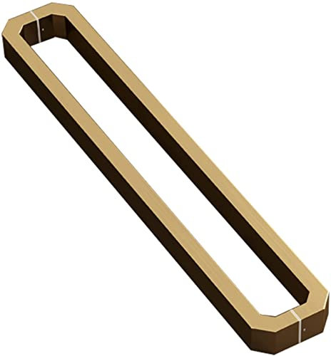 Sliding Barn Door Handle Stainless Steel, Modern Interior & Exterior Front Door Push Pull Door Handle Brushed Nickel, for Villa Office (Color: Gold, Size: 120 cm (47)) (Gold 60 cm (24)) (G