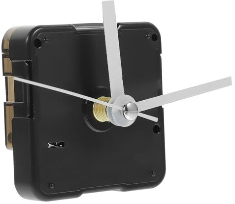 OSALADI 3sätze Pendeluhr Mechanismus Mit Leiser Clock Kit Für Wanduhren Geeignet Für Ziffernblätter Installieren Und Langlebig Für Reparatur Und Bastelprojekte