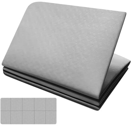 Yoga Mat - Yoga y estera de ejercicio | Meditación en casa Pilates PAD, Estudio plegable grueso y gimnasio Cojín de estiramiento, entrenamiento y entrenamiento para uso