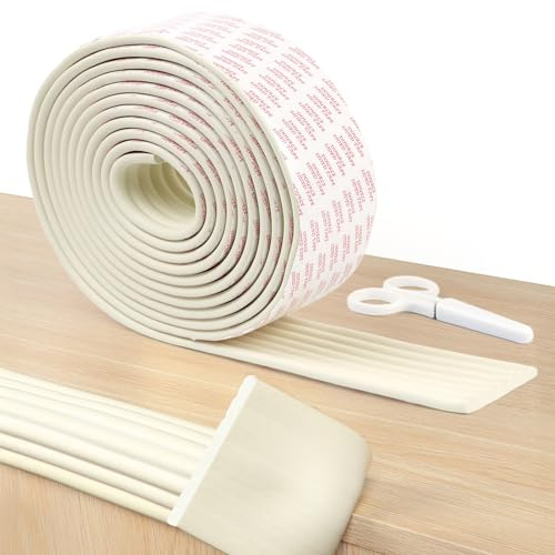 Dengthrive 5M × 8cm Kantenschutz Baby Schaumstoff Selbstklebend mit Schere