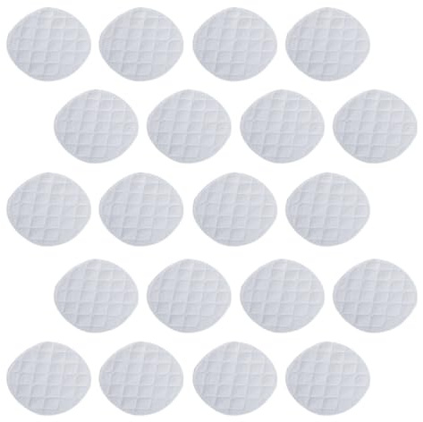 ifundom Coppette Assorbilatte Riutilizzabili in Cotone 6 Strati Ecologico, Confortevoli e Delicati, 20 Unitá per Allattamento Dopo Parto