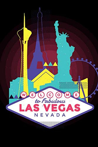 Las Vegas Nevada: Reisetagebuch zum Ausfüllen und Ankreuzen für eine Reise nach Las Vegas USA / Über 100 Seiten für bis zu 45 Urlaubstage/ Notizbuch, Tagebuch für die Ferien / inkl. Packliste