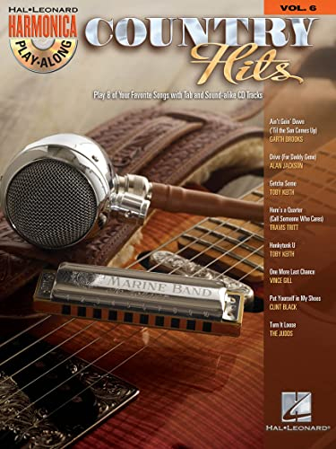 Country hits harmonica +cd
