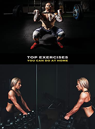 Top Physical Exercises You Can Do at Home - Workout Book for Men and Women: The Best Beginner Exercises To Do During Home Workouts - Fitness, Gym And ... Cover Version - Italian Language Edition