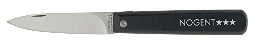 Nogent Office pliant manche bois noir 8cm lisse
