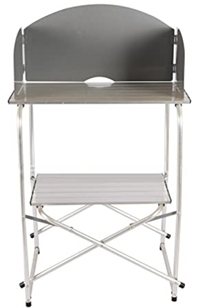 Outdoor Küche Camping Schränke Tragbarer Klappbarer Camping-Küchentisch Im Freien, Leichter Esstisch Für Outdoor-Zelt-Strandpartys, Einfache Installation，60X48X80cm