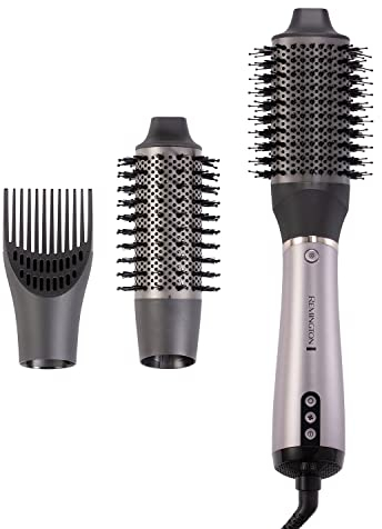 Remington PROluxe You Air Styler (StyleAdapt Technology Learns, Adapts, Personalises, Diamond Ceramic Coating, 3 Attachments, Small & 50mm Brushes, Root Boost, 3 Heat & Speed Settings, 1000W) AS9880