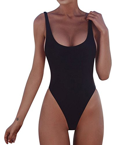 MJGkhiy Costume da Bagno Donna Brasiliana Patchwork Costume Intero Contenitivo Schiena Nuda Con Coppe Ferretto