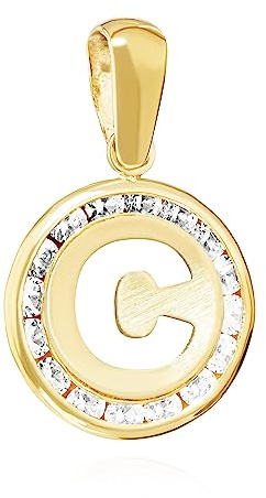 NKlaus Kettenanhänger 333 Gelb gold 8 Karat Talisman Amulett Anhänger