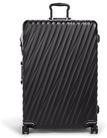 TUMI Extended Trip 4-Rad-Verpackungskoffer, Schwarze Textur., Checked 31-Inch, Extended Trip 4-Rad-Verpackungskoffer
