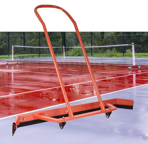 Spatola per pavimenti campo da tennis Asciugatrice Per Campi Sportivi Per Rimuovere L'acqua Spatola Per Campi Da Tennis, Professionale Alluminio Spazzolone, Scopa Per Pioggia/ Spazzatrice, Lama Spingi