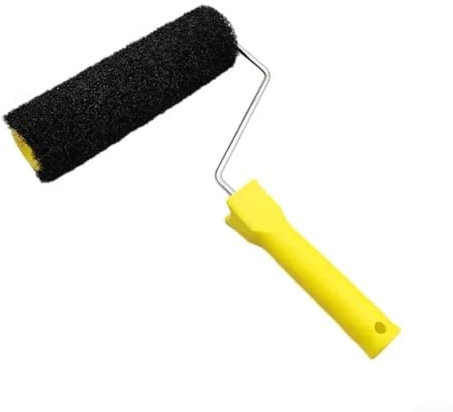 Zilimontt Multifunktionale Walzenbürste 9,8 Zoll Edelstahl Farbroller Gipsroller für einfaches Auftragen und Reinigen von Wandkitt, professionelles Malerzubehör