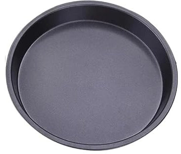 Steel Bake Pizza Tray, 6-10 Inch Non Stick Pizza Pan Plate Dish Tray Cooking Baking Tool Pizza Pan Oven Tool Kitchen Asscssories Pizza Steel(7inch)