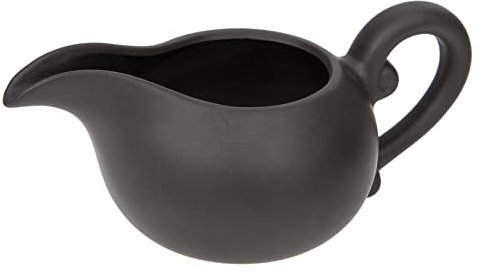 VICASKY Brocca Per Panna in Ceramica Da Cucina Manico, Brocca Per Latte e Sciroppo Leggera e Facile Da Pulire, Per Bar e Ristoranti, Per Salse e Condimenti