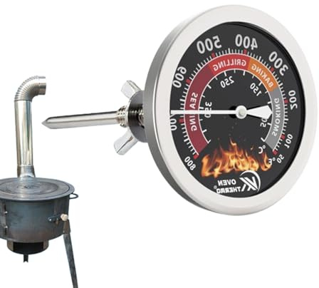 Cooking Thermometer, Meat Thermometer, Precise Oven Gauge With Large Analog, Easy-Read Food Temperature Monitor For Baking, Beef, Poultry Kitchen Gadget Tool 6.7x9.5cm