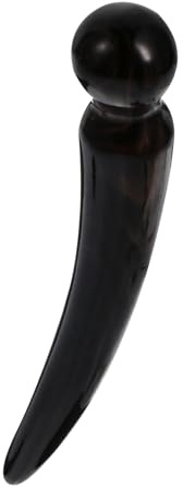 OATIPHO 2 Piezas Palillo De Masaje Para Rascar La Espalda Facial Cuerpo Herramientas De Masaje Simples Tabla De De Cuerno De Buey Tablero De Desguace Cuernos Black