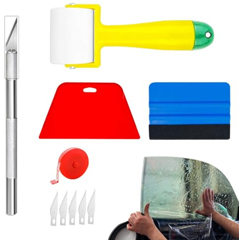 Wallpaper Smoothing Tool Set | Reusable Multifunctional Application Kit | Automatic Soundproofing Carpet Installation Tool for Wallpaper Glue