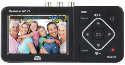 dnt Video-Digitalisierer Grabstar AV V2, HDMI, Windows, für analoge Video-Quellen, speichert auf USB/SD, Composite/S-Video, DNT000025
