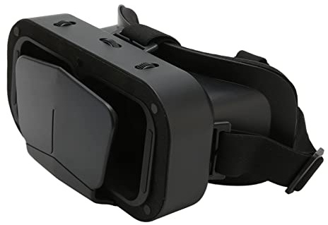 Aumotop Auriculares 3D VR con Pantalla Completa, Gafas para Teléfonos Móviles para Teléfonos con Pantalla Grande y Pequeña (Negro)