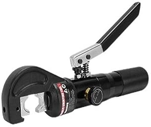 Pinza crimpatrice idraulica, Pinza for crimpatura terminale for capicorda for cavo batteria con filo idraulico con 9 paia di matrici, gamma di crimpatura YQK-70 4-70mm2(APR-70 with Cutter)